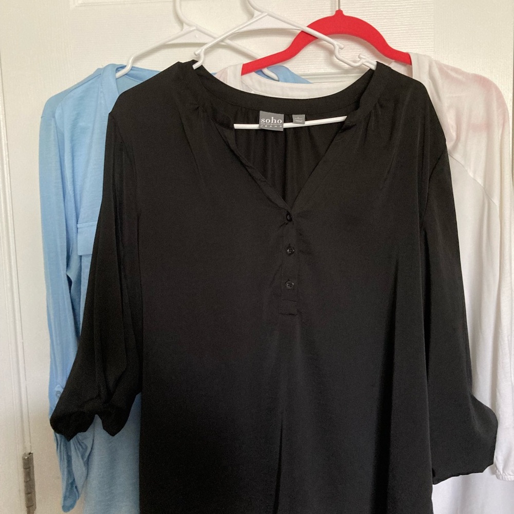 Soho Black Blouse for Women